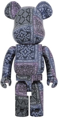 Bearbrick x BAPE 1000% 'Black Bandana' Buy Bearbrick x BAPE 1000% 'Black Bandana'