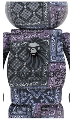 Bearbrick x BAPE 1000% 'Black Bandana' Order Bearbrick x BAPE 1000% 'Black Bandana'