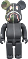 Bearbrick x BAPE 1st Camo Shark 1000% Black Bearbrick x BAPE 1st Camo Shark 1000% Black
