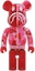 Buy Bearbrick x BAPE ABC Camo Tiburón 1000% Transparente Rojo
