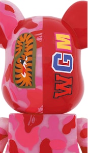 Bearbrick x BAPE ABC Camo Shark 1000% Merah Transparan Order Bearbrick x BAPE ABC Camo Shark 1000% Merah Transparan