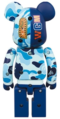 Bearbrick x BAPE ABC Camo Shark Chogokin 200% Blue Order Bearbrick x BAPE ABC Camo Shark Chogokin 200% Blue