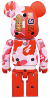 Order Bearbrick x BAPE ABC Camo Shark Chogokin 200% Pink
