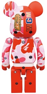 Bearbrick x BAPE ABC Camo Shark Chogokin 200% Set of 2 Pink/Blue Order Bearbrick x BAPE ABC Camo Shark Chogokin 200% Set of 2 Pink/Blue