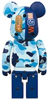Bearbrick x BAPE ABC 迷彩鯊魚超合金200% 粉紅/藍 兩件組 Lookbook Bearbrick x BAPE ABC 迷彩鯊魚超合金200% 粉紅/藍 兩件組