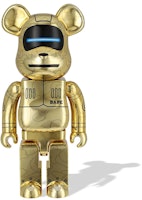 Bearbrick x BAPE Baby Milo x Hajime Sorayama 1000% 'Gold' Bearbrick x BAPE Baby Milo x Hajime Sorayama 1000% 'Gold'