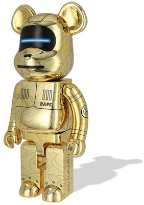 Bearbrick x BAPE凱婭嬰猴 x 空山基 1000% '金色' Order Bearbrick x BAPE凱婭嬰猴 x 空山基 1000% '金色'