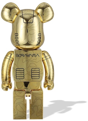 Bearbrick x BAPE凱婭嬰猴 x 空山基 1000% '金色' Lookbook Bearbrick x BAPE凱婭嬰猴 x 空山基 1000% '金色'