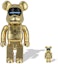 Buy Bearbrick x BAPE Baby Milo x 空山基 100% & 400% 套装 '金色'
