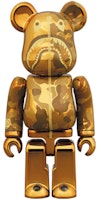 Bearbrick x BAPE Camo Shark Set Emas 100% & 400% Order Bearbrick x BAPE Camo Shark Set Emas 100% & 400%