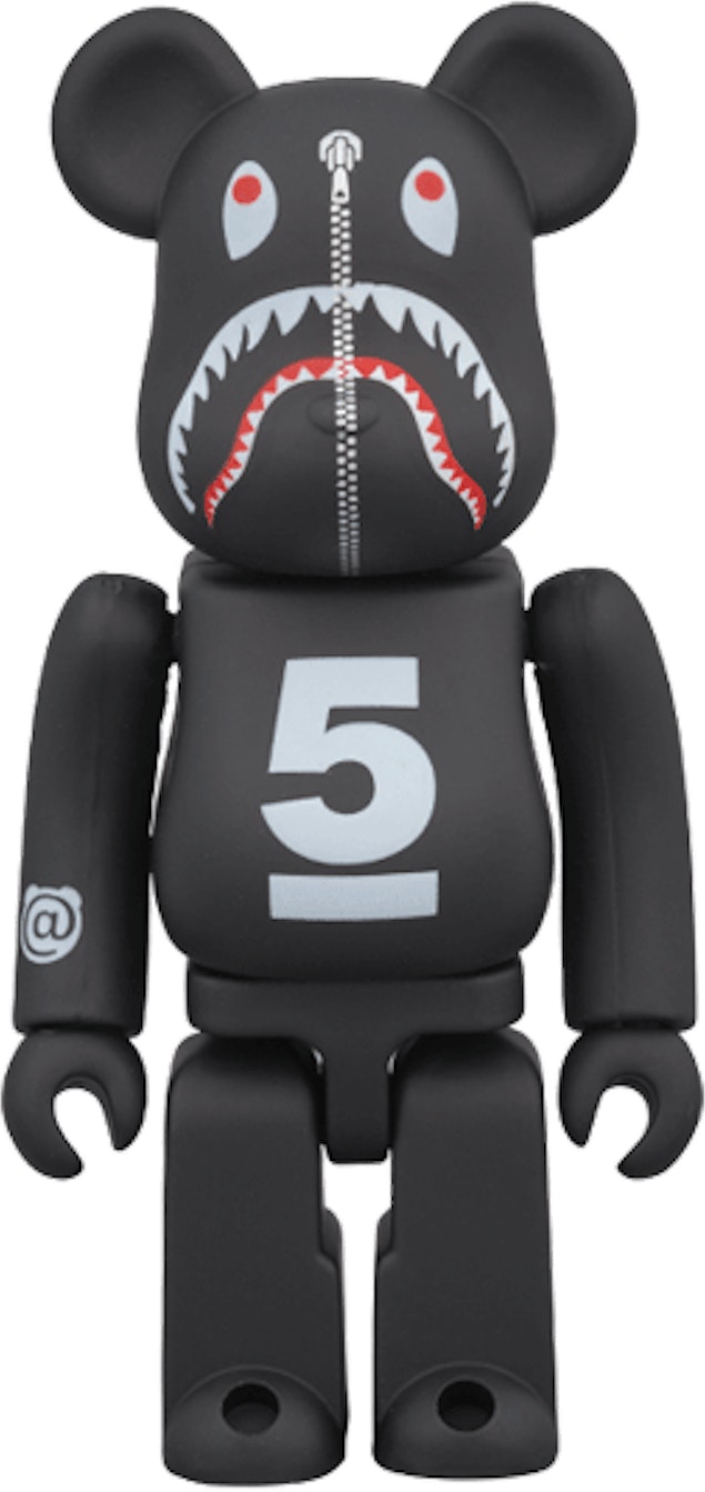bearbrick-x-bape-dsmg-5th-shark-100-black