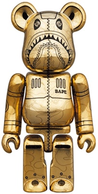 Bearbrick x BAPE x Hajime Sorayama 100% & 400% Set 'Camuflaje Tiburón Oro' Order Bearbrick x BAPE x Hajime Sorayama 100% & 400% Set 'Camuflaje Tiburón Oro'