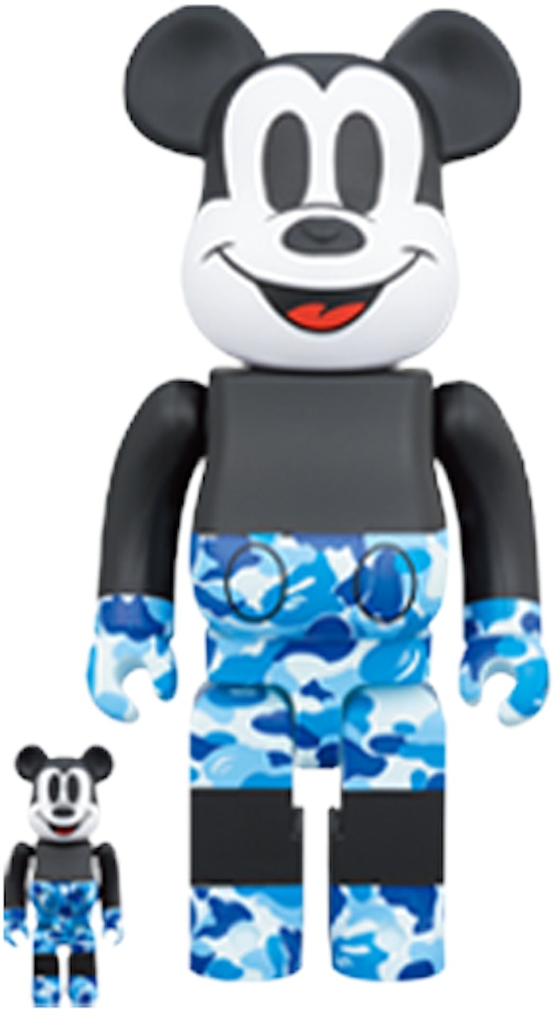 bearbrick-bape-mickey-mouse-100-and-400-set-black-blue-camo