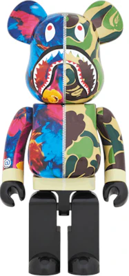 Bearbrick x BAPE x Mika Ninagawa Shark 1000% Hijau Buy Bearbrick x BAPE x Mika Ninagawa Shark 1000% Hijau