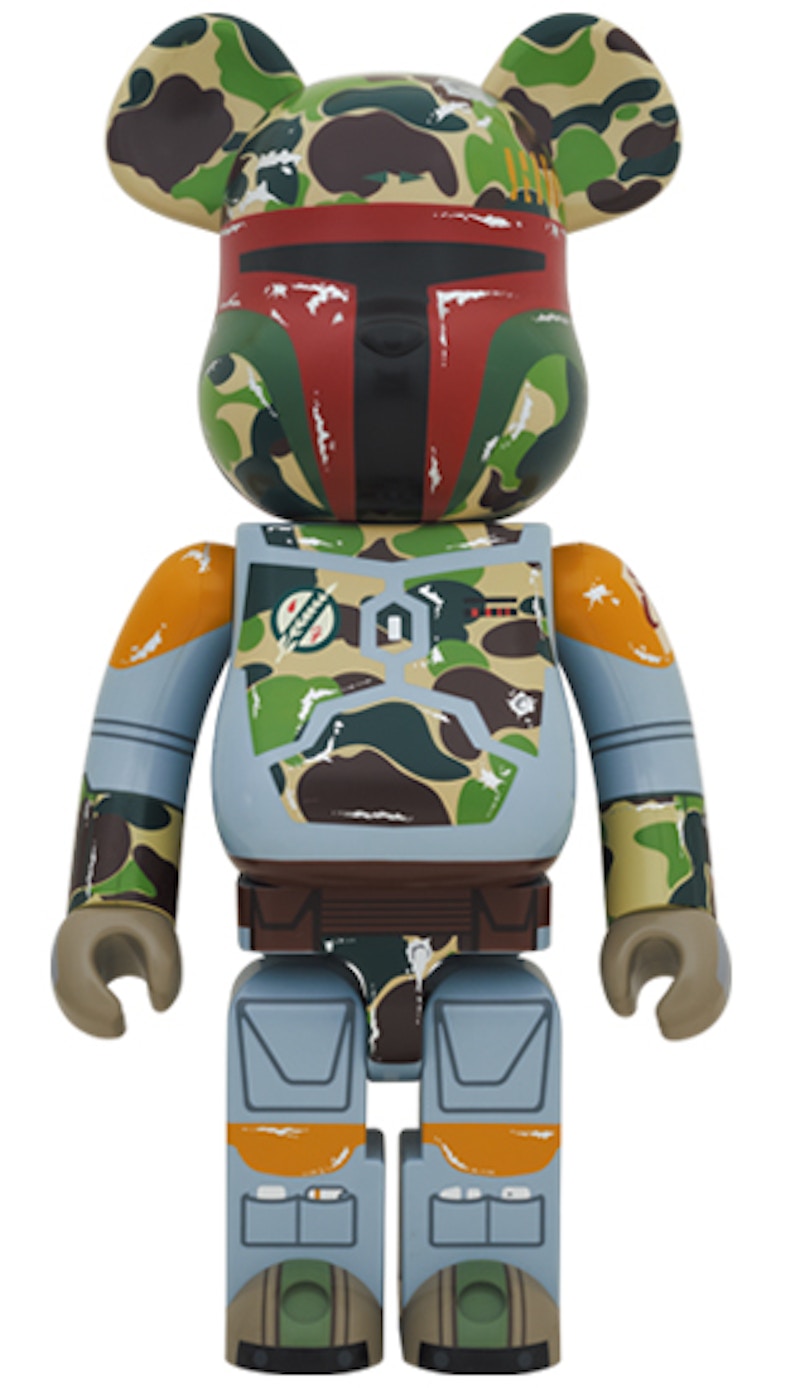 Bearbrick BAPE Star Wars BOBA FETT 1000%