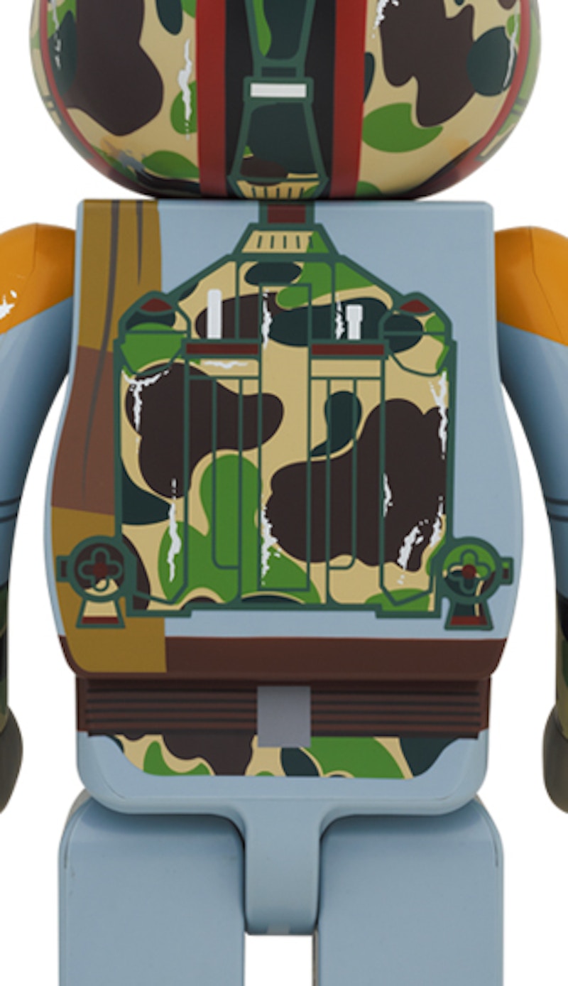 Bearbrick BAPE Star Wars BOBA FETT 1000% 圖 2
