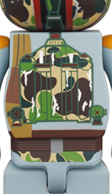 Bearbrick x BAPE x Star Wars BOBA FETT 100% & 400% Set Order Bearbrick x BAPE x Star Wars BOBA FETT 100% & 400% Set