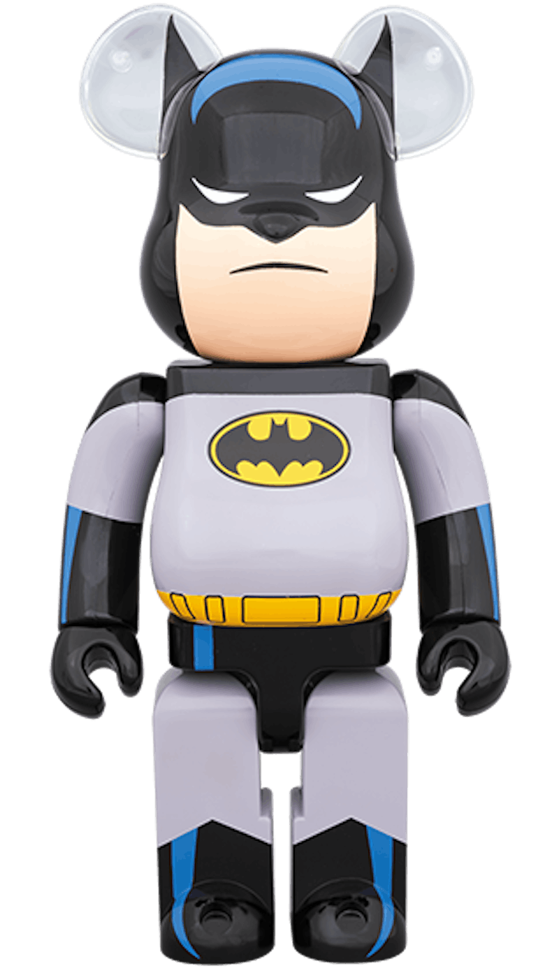 Bearbrick x Batman Animated 1000% Black