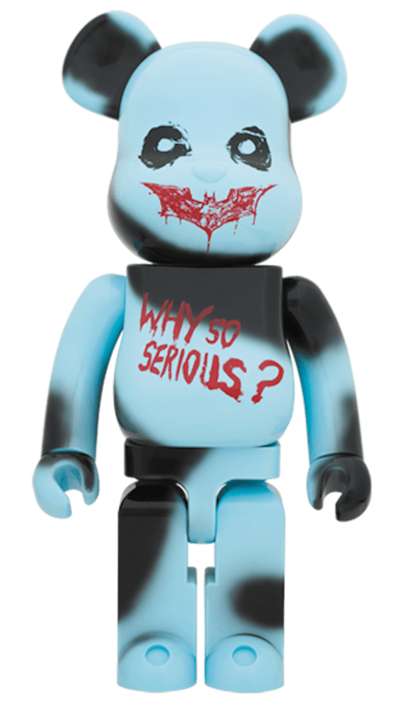 Bearbrick x Batman The Joker Why So Serious? 1000% Multi