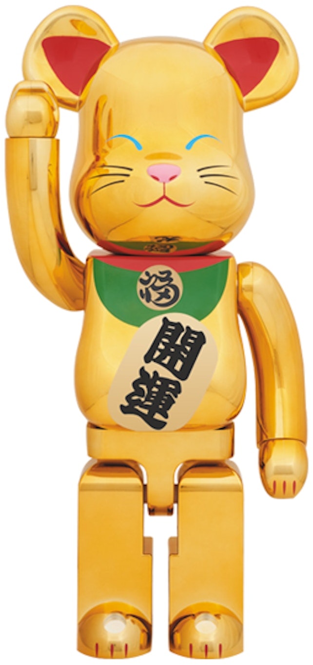 bearbrick-x-beckoning-cat-1000-gold