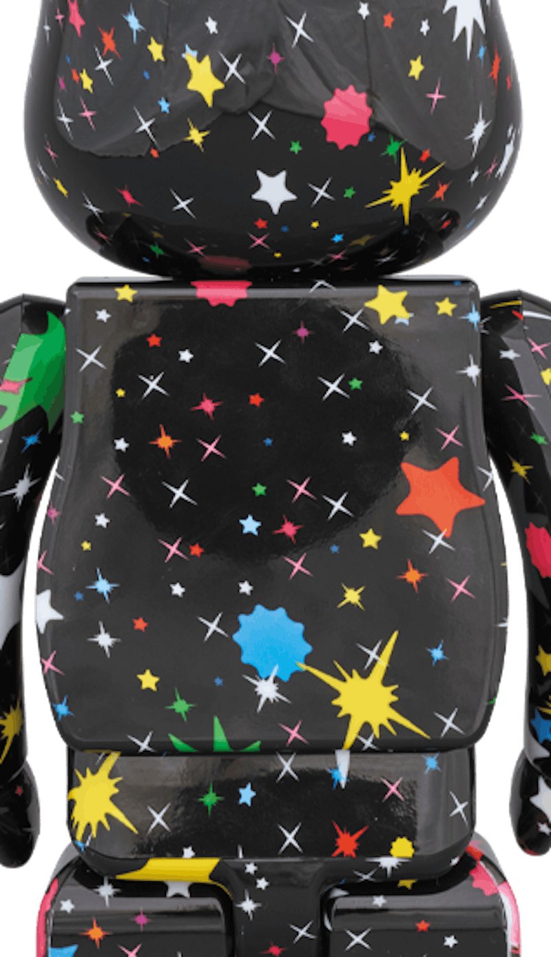 Lookbook ベアブリック×BBC Starfield 100%&400% 黒
