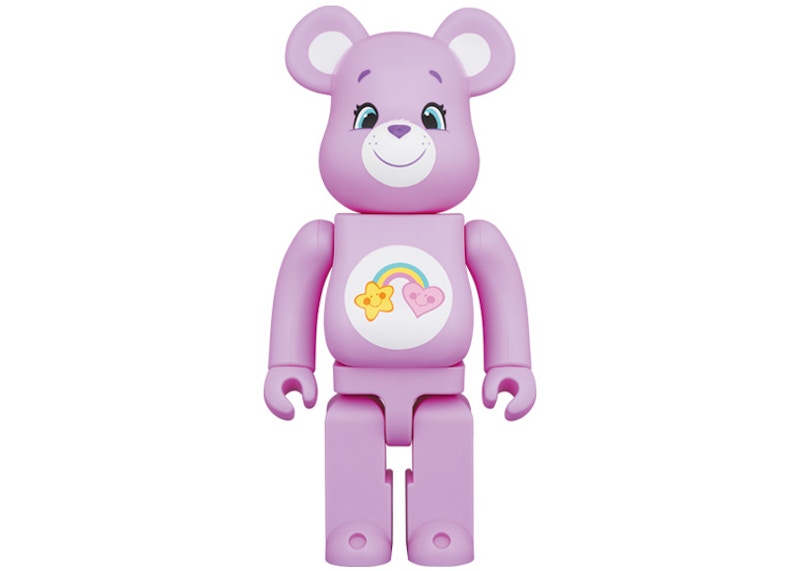 Bearbrick x Care Bears Best Friend Bear 1000% Purple