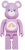 Bearbrick x Care Bears Best Friend Bear 1000% Purple