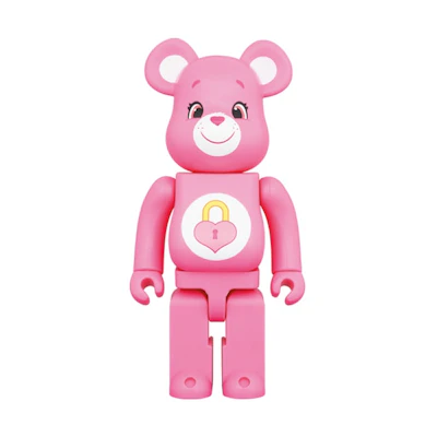 Bearbrick x Care Bears Secret Bear 1000% Pink