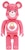 Bearbrick x Care Bears Secret Bear 400% Pink