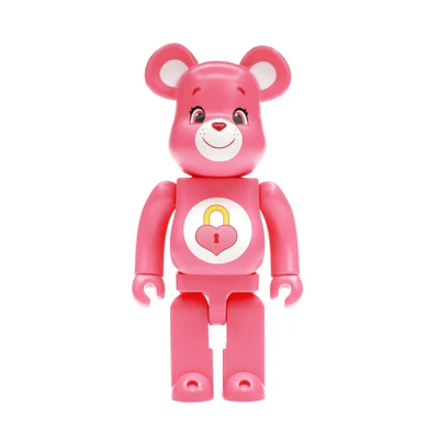 Bearbrick x Care Bears Secret Bear 400% Pink