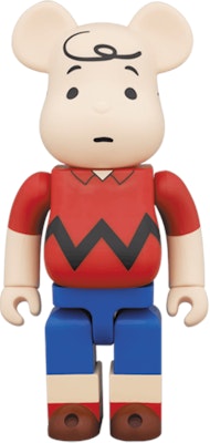 Bearbrick x 查理布朗 400% '米色紅' Buy Bearbrick x 查理布朗 400% '米色紅'