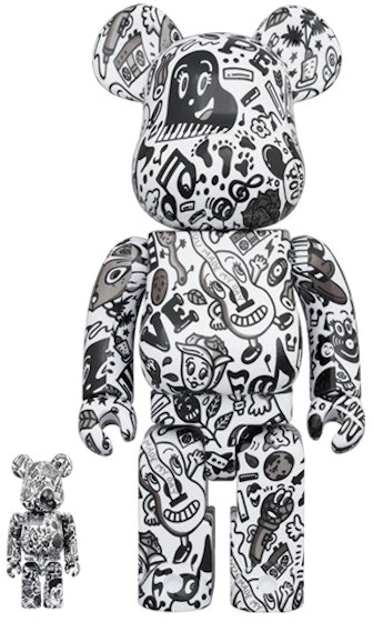 bearbrick-x-chocomoo-100-and-400-set