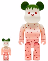 Bearbrick x CLOT 100% & 400% Set 'Summer Fruits Snow Strawberry' Bearbrick x CLOT 100% & 400% Set 'Summer Fruits Snow Strawberry'