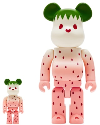 Bearbrick x CLOT 100% & 400% Set 'Summer Fruits Snow Strawberry' Buy Bearbrick x CLOT 100% & 400% Set 'Summer Fruits Snow Strawberry'