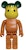 Bearbrick x CLOT Pineapple 1000% Tan