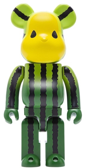 bearbrick-x-clot-summer-fruits-yellow-watermelon-1000