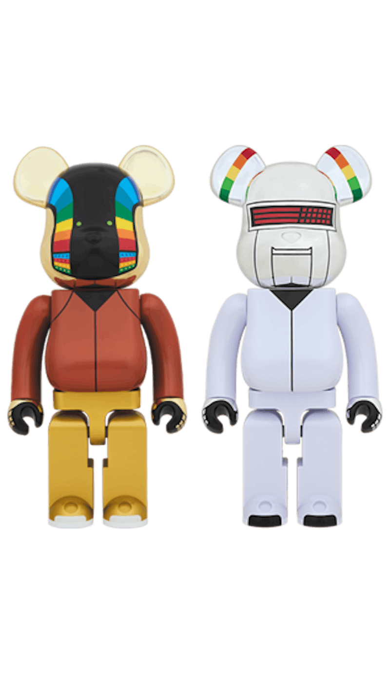 Bearbrick x Daft Punk (Discovery Ver.) 1000% Multi