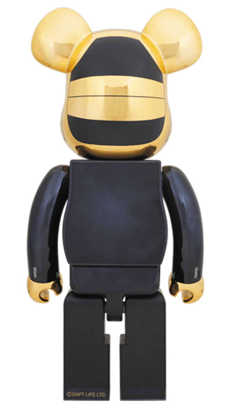 Order Bearbrick x Daft Punk Random Access Memories Versión 1000% Dorado