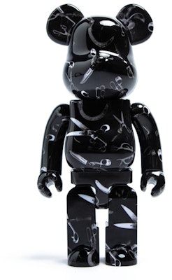 Be@rbrick x Denham 剪刀全印圖案 1000% 黑色 Buy Be@rbrick x Denham 剪刀全印圖案 1000% 黑色