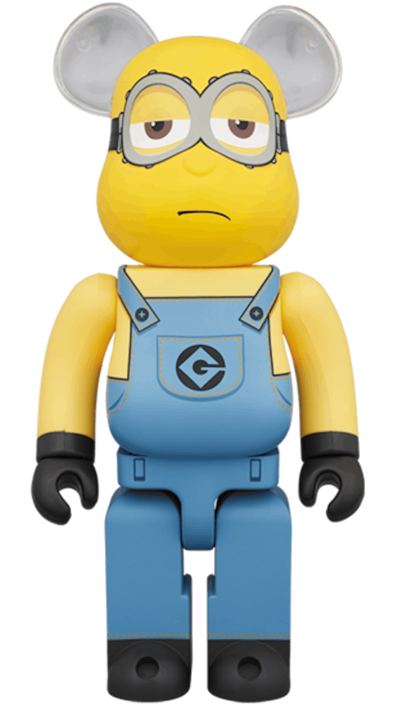 Bearbrick x Descipable Me Kevin 1000% Yellow