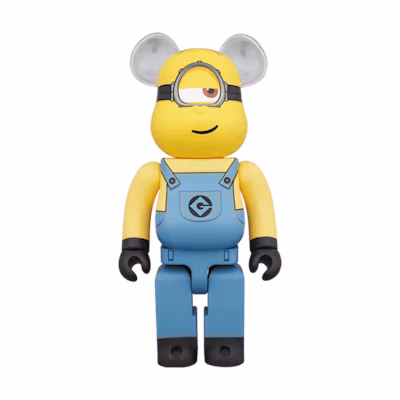 Bearbrick x Descipable Me Stuart 1000% Yellow