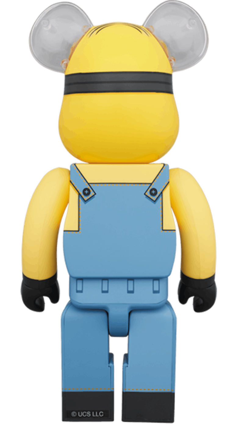 Bearbrick x Descipable Me Stuart 1000% Yellow 圖 2