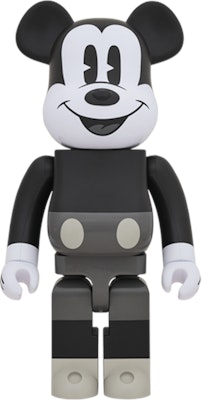 Bearbrick x Disney Mickey Mouse B&W Version 1000% Multi Buy Bearbrick x Disney Mickey Mouse B&W Version 1000% Multi