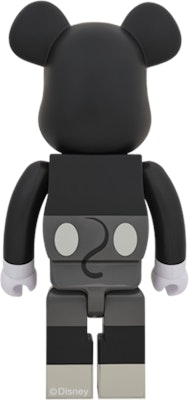 Bearbrick x Disney Mickey Mouse B&W Version 1000% Multi Order Bearbrick x Disney Mickey Mouse B&W Version 1000% Multi