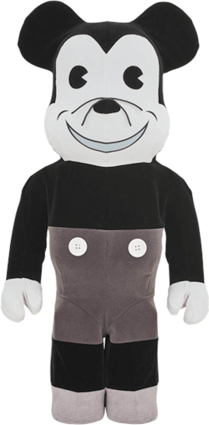 bearbrick-x-disney-mickey-mouse-vintage-version-1000-black-white