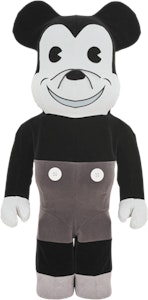 Bearbrick x Disney Mickey Mouse Versi Vintage 1000% Hitam/Putih Buy Bearbrick x Disney Mickey Mouse Versi Vintage 1000% Hitam/Putih