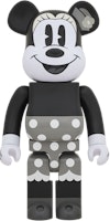 Bearbrick x Disney Minnie Mouse B&W Version 1000% Multi Bearbrick x Disney Minnie Mouse B&W Version 1000% Multi
