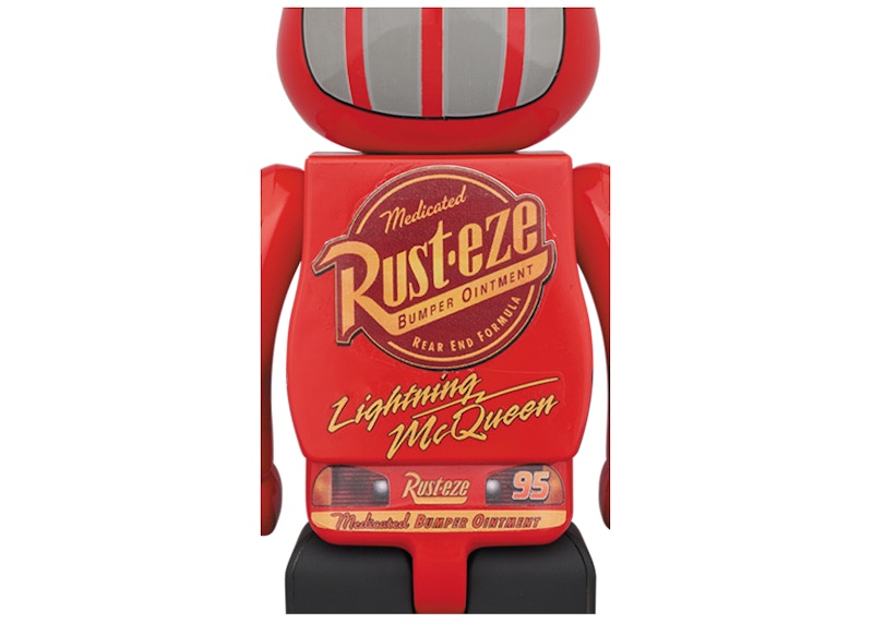 Bearbrick x Disney Pixar Lightning McQueen 1000% Red 圖 2