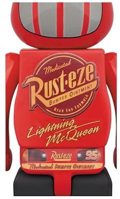 Bearbrick x 迪士尼皮克斯 閃電麥坤 1000% 紅色 Order Bearbrick x 迪士尼皮克斯 閃電麥坤 1000% 紅色