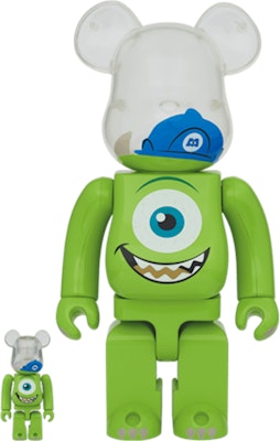 Bearbrick x Disney Pixar Monsters, Inc. Mike 100% & 400% Set Buy Bearbrick x Disney Pixar Monsters, Inc. Mike 100% & 400% Set